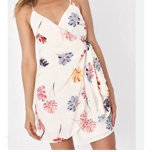 O'Neill floral wrap dress